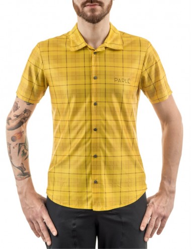 Shirt with a pocket, Lemon Elegant