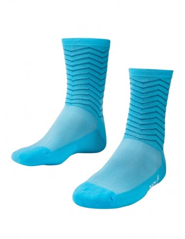 Chaussettes de cyclisme Minimalisme Socks Chevron bleu